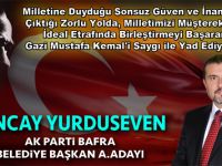 TUNCAY YURDUSEVEN 10 KASIM MESAJI