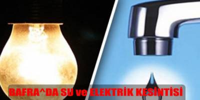 Dikkat Yarın Bafra'da Sular Kesilecek