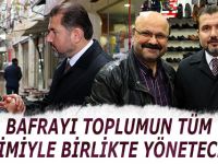BAFRAYI TOPLUMUN TÜM KESİMİYLE BİRLİKTE YÖNETECEĞİZ