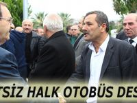 Halk Otobüslerinde "ücret hizmet" desteği