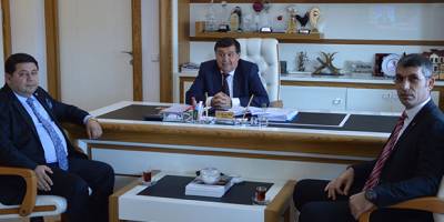 SAMDEF’den Başkan İkiz’e ziyaret
