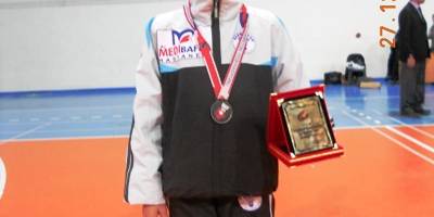 Bafralı Serkan Türkiye 3.sü oldu