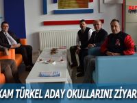 KAYMAKAM TÜRKEL ADAY OKULLARINI ZİYARET ETTİ