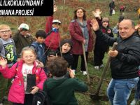 YAKAKENT 100.YIL İLKOKULU'NDAN FİDANDAN ORMANA PROJESİ