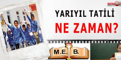 15 tatil ne zaman başlıyor?