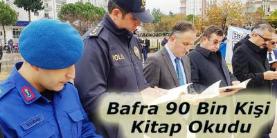 Bafra Kitap Okudu