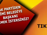 AK Partiden Kimi Aday Görmek İstersiniz?