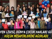 BAFRA FEN LİSESİ DÜNYA ÇOCUK HAKLARI GÜNÜNDE KÜÇÜK MİSAFİRLERİNİ AĞIRLADI