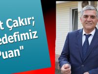 Suat Çakır;"Hedefimiz 3 Puan"