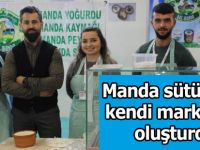 Manda sütünden kendi markasını oluşturdu