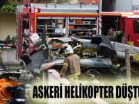 Askeri Helikopter Düştü 4 Şehit 1 Yaralı