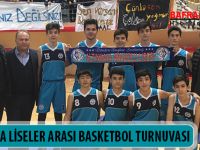 BAFRA’DA LİSELER ARASI BASKETBOL TURNUVASI