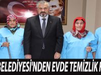 BAFRA BELEDİYESİ'NDEN EVDE TEMİZLİK HİZMETİ