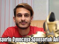 Samsun-sporlu Oyuncuya Sponsorluk Anlaşması