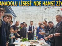 BAFRA ANADOLU LİSESİ' NDE HAMSİ ZİYAFETİ