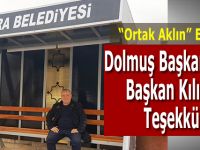 Dolmuş Başkanından, Başkan Kılıç’a Teşekkür
