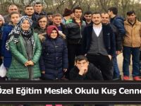 Bafra Özel Eğitim Meslek Okulu Kuş Cenneti' nde