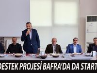 OKUL VE DESTEK PROJESİ BAFRA’DA DA START VERDİ.