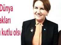 5 Aralık Dünya Kadın Hakları Günü’nü kutlu olsun.