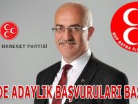 MHP’DE ADAYLIK BAŞVURULARI BAŞLADI