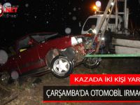 ÇARŞAMBA İLÇESİNDE OTOMOBİL IRMAĞA UÇTU
