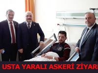 Ustadan Hain Saldırıda Yaralanan Samsunlu Askere Ziyaret