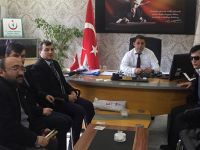 Bafra Görme Engellilerden Bafra ilçe Sağlık Müdürüne Ziyaret
