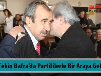 Hayati Tekin Bafra’da Partililerle Bir Araya Geldi