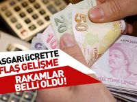 Asgari ücrette rakamlar belli oldu