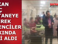 BAŞKAN KILIÇ HASTANEYE GİDEREK ÖĞRENCİLER HAKKINDA BİLGİ ALDI