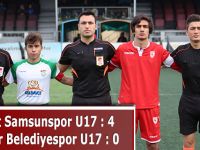 Yılport Samsunspor U17 - Kırşehir Belediyespor U17: 0 - 4