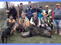 Alaçamlı avcılar Domuz Avında