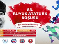 83.BÜYÜK ATATÜRK KOŞUSU 27 ARALIK'TA