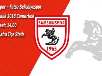 Samsunspor Bafra'da Hazırlık Maçı Yapacak