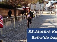83.Atatürk Koşusu Bafra'da başladı