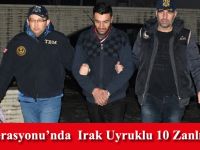 DEAŞ'a Yönelik Operasyonda Irak Uyruklu 10 Zanlı Yakalandı