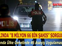 2018 YILINDA ’’8 MİLYON 66 BİN ŞAHIS’’ SORGULANDI !!!