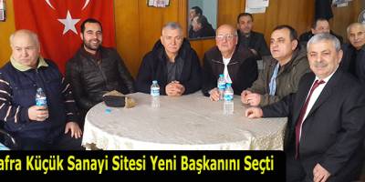 Bafra Küçük Sanayi Sitesi Yeni Başkanını Seçti