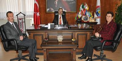 İl kültür müdürü Yüksel Ünal'dan başkan Şahin'e teşekkür