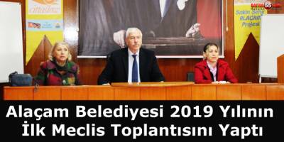 Alaçam'da Yeni Yılın İlk Toplantısı