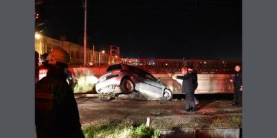 BAYAN SÜRÜCÜ HIZINI ALAMAYINCA