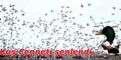 Kuş Cenneti şenlendi
