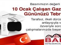 BADEF 10 OCAK GAZETECİLER GÜNÜ MESAJI