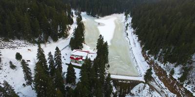 AYANCIK TA AKGÖL BUZ TUTTU