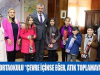 CUMHURİYET ORTAOKULU “ÇEVRE İÇİNSE EĞER, ATIK TOPLAMAYA DEĞER” DEDİ