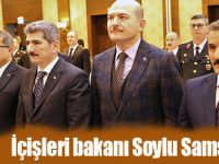 İçişleri bakanı Soylu Samsun'da