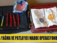 Samsun'da yağma ve patlayıcı madde operasyonu: 4 gözaltı