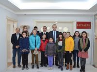 Öğrencilerden Kaymakam Adanur'a Bilgilendirme