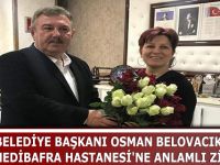 GERZE BELEDİYE BAŞKANI OSMAN BELOVACIKLI'DAN ÖZEL MEDİBAFRA HASTANESİ'NE ANLAMLI ZİYARET