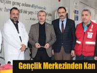 Gençlik Merkezinden Kan Bağışı